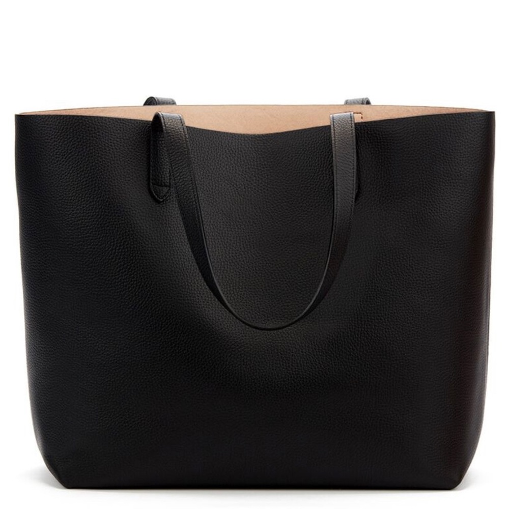 Cuyana Classic Structured Leather Tote -EUC